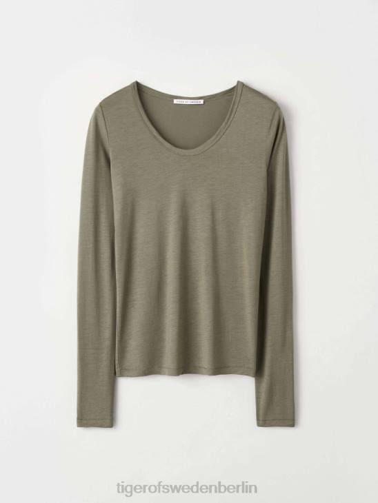 Kleidung Tiger of Sweden Primelspitze 41n-staubiges Grün Frauen 68FR303