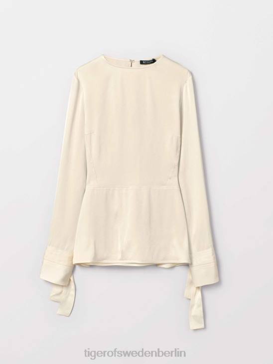 Kleidung Tiger of Sweden Simmone oben 04h göttliches Weiß Frauen 68FR276