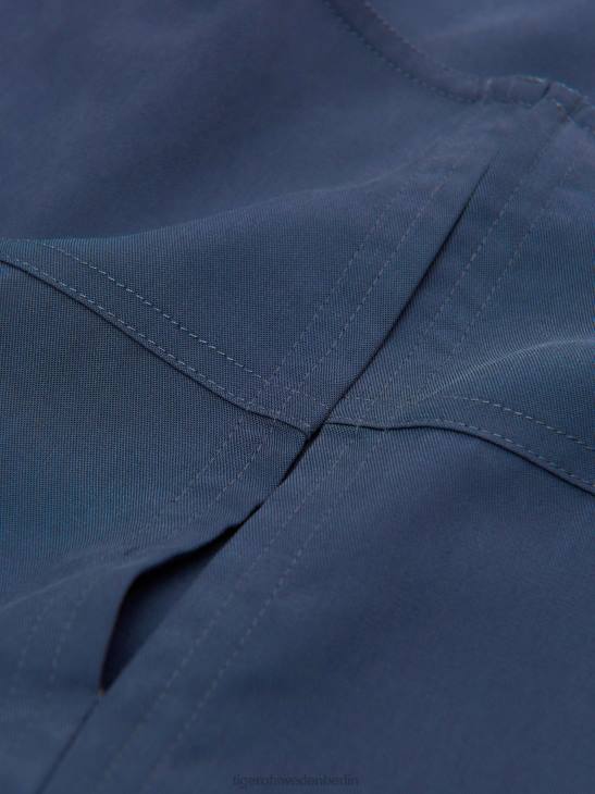 Kleidung Tiger of Sweden Tanessa oben 29e-Metallblau Frauen 68FR289