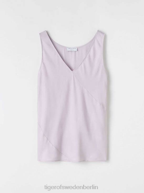 Kleidung Tiger of Sweden Tunise-Top 09p-wolkengrau Frauen 68FR295