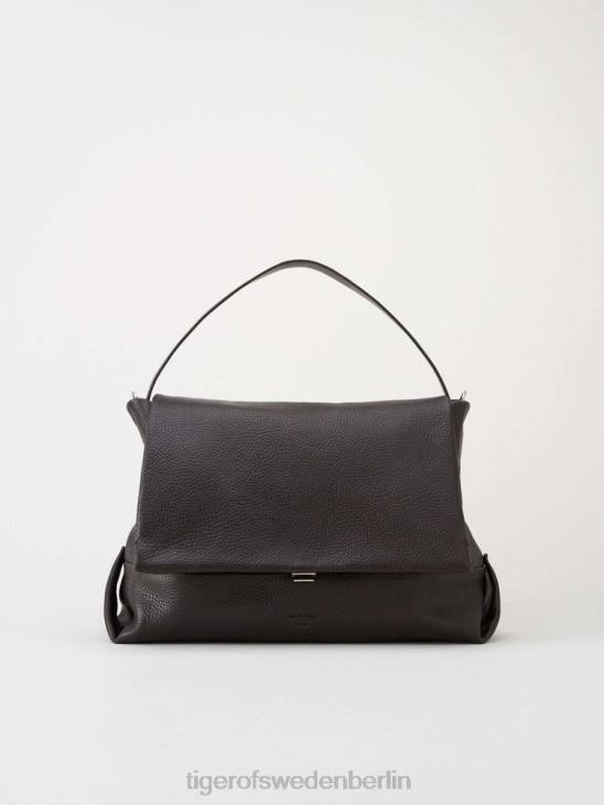 Zubehör Tiger of Sweden Tasche aus geliehenem Leder dunkelbraun Frauen 68FR385