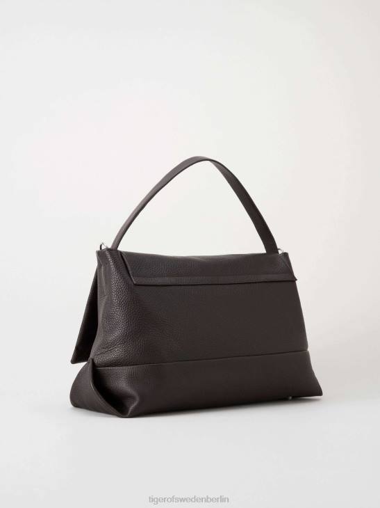 Zubehör Tiger of Sweden Tasche aus geliehenem Leder dunkelbraun Frauen 68FR385