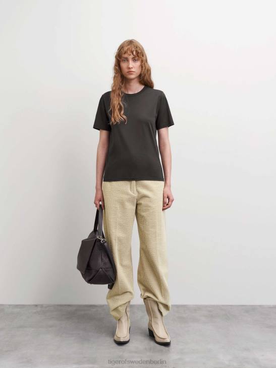 Zubehör Tiger of Sweden Tasche aus geliehenem Leder dunkelbraun Frauen 68FR385