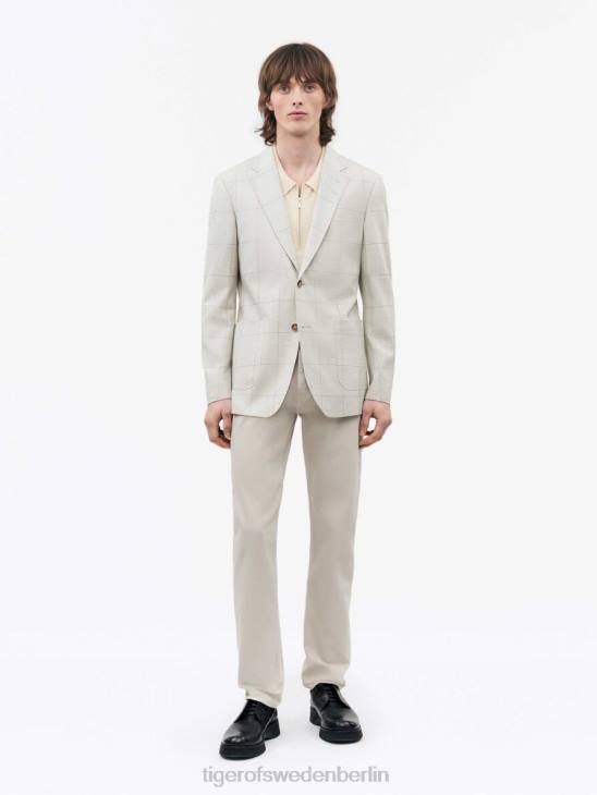 Kleidung Tiger of Sweden Jeffery-Blazer 172-Liter-Elfenbein Männer 68FR43