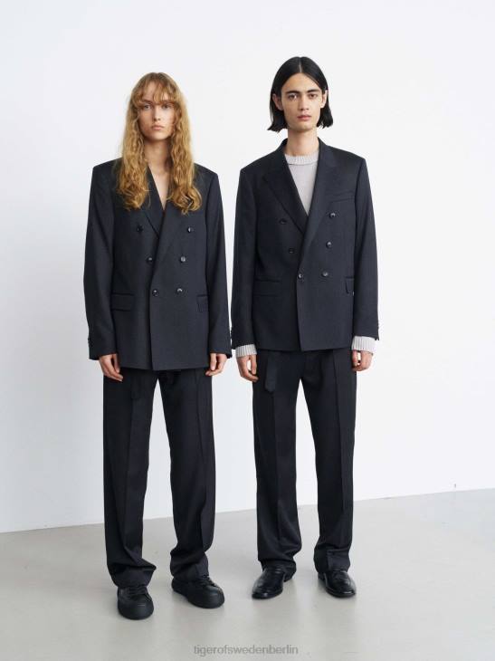 Kleidung Tiger of Sweden b.2 Blazer m02-dunkelgrau mel Männer 68FR58