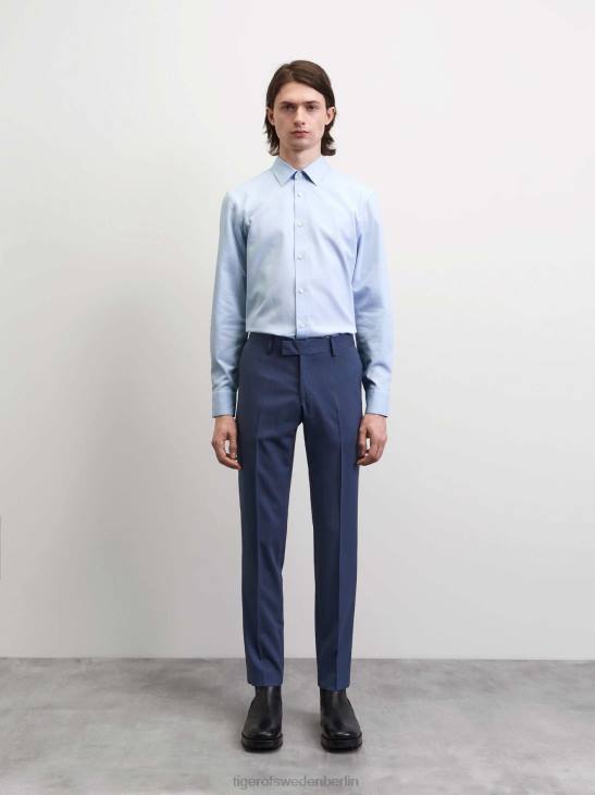 Kleidung Tiger of Sweden Adley-Shirt hellblau Männer 68FR62
