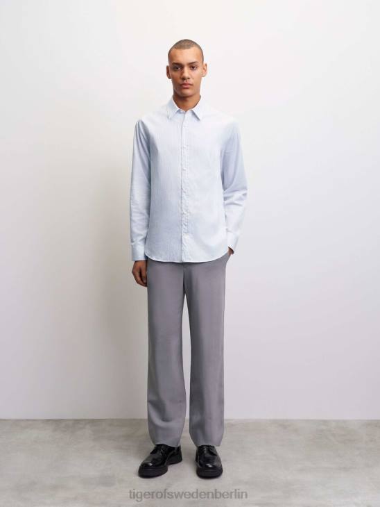 Kleidung Tiger of Sweden Benjamins Hemd 201-blassblau Männer 68FR79