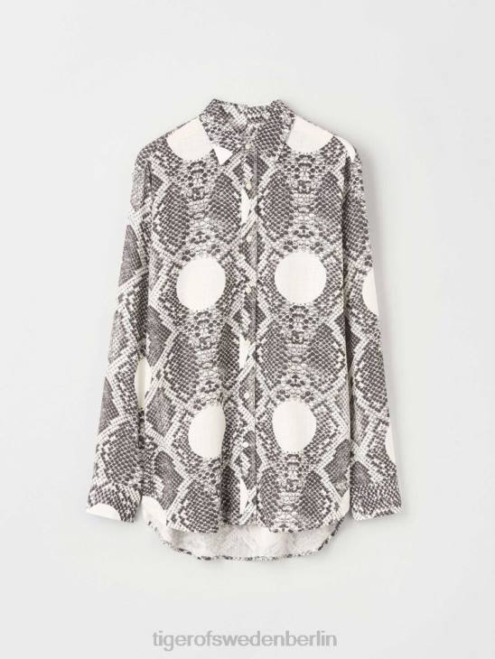 Kleidung Tiger of Sweden Benjamins Hemd x21-Druck Männer 68FR72