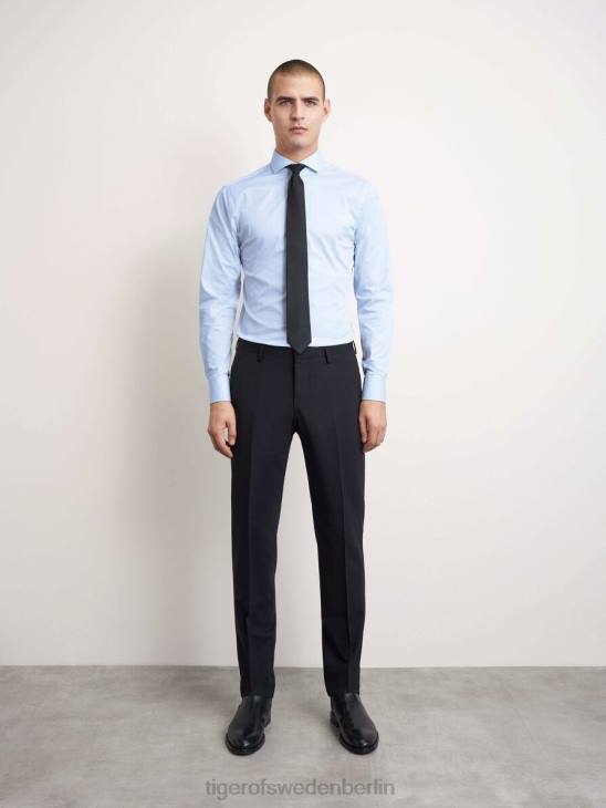 Kleidung Tiger of Sweden Farrell 5-Shirt 201-blassblau Männer 68FR84