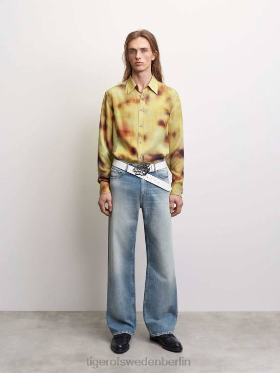 Kleidung Tiger of Sweden Samwell-Shirt x11-Druck Männer 68FR78