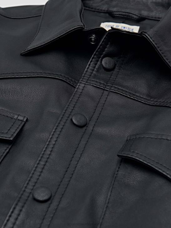 Kleidung Tiger of Sweden Tito-Shirt 050-schwarz Männer 68FR87