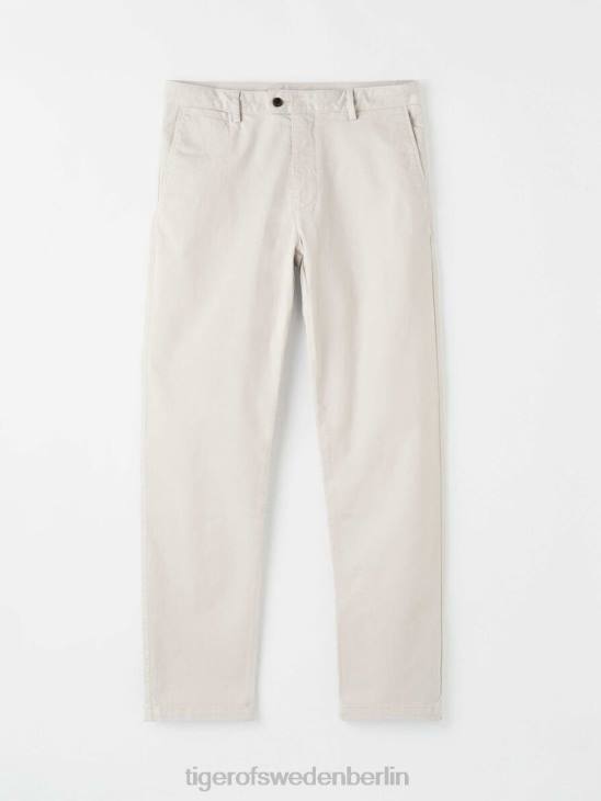 Kleidung Tiger of Sweden Caidon-Hose 087-helles Elfenbein Männer 68FR92