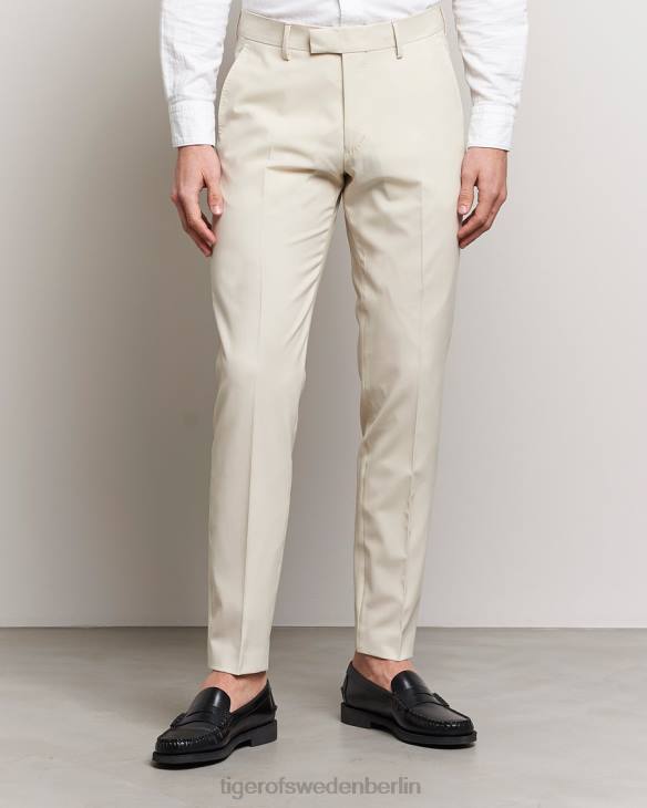 Kleidung Tiger of Sweden Tenuta-Hose 087-helles Elfenbein Männer 68FR97