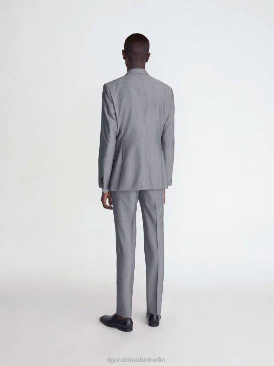 Kleidung Tiger of Sweden Todd-Hose m04-hellgrau mel Männer 68FR95