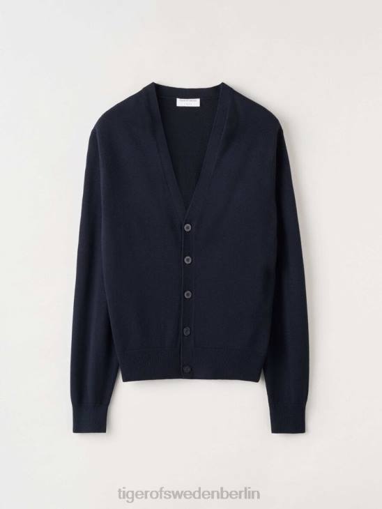 Kleidung Tiger of Sweden Natte-Cardigan 284-helle Tinte Männer 68FR138