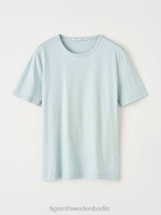 Kleidung Tiger of Sweden Olaf-T-Shirt 4cu-eisberggrün Männer 68FR127