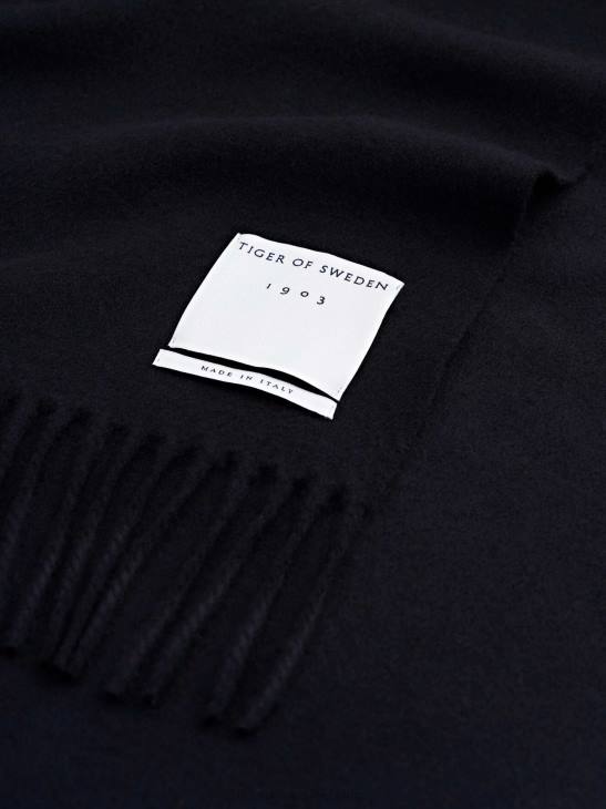 Zubehör Tiger of Sweden Sylan-Schal 050-schwarz Männer 68FR187