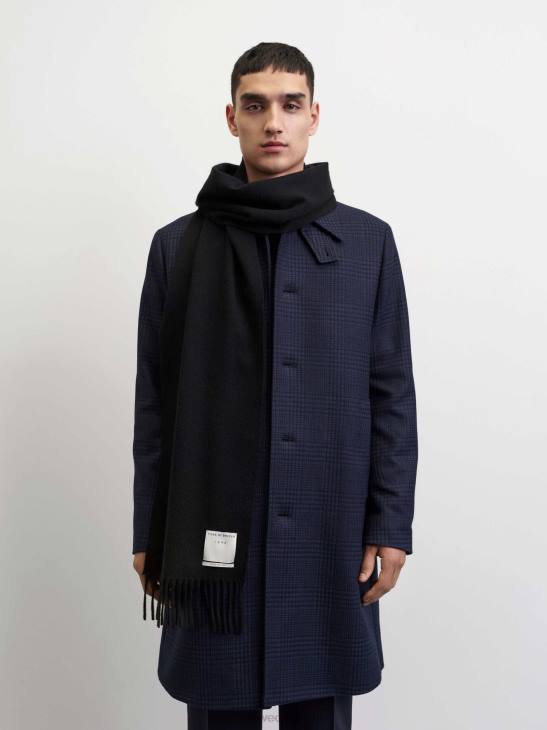 Zubehör Tiger of Sweden Sylan-Schal 050-schwarz Männer 68FR187